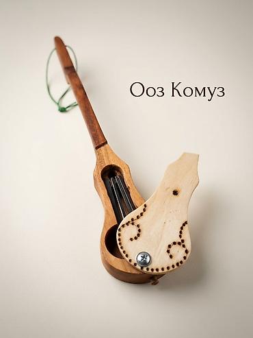 Комуздар: Ооз комуз (варган) в деревянном корпусе - Национальный язычковый — 1