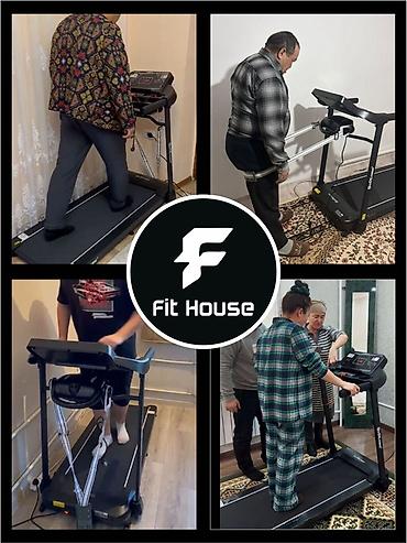 Беговые дорожки: Беговая дорожка для всей семьи Fit House 🔋Мощность 3.5 л/с ⚡️ — 4