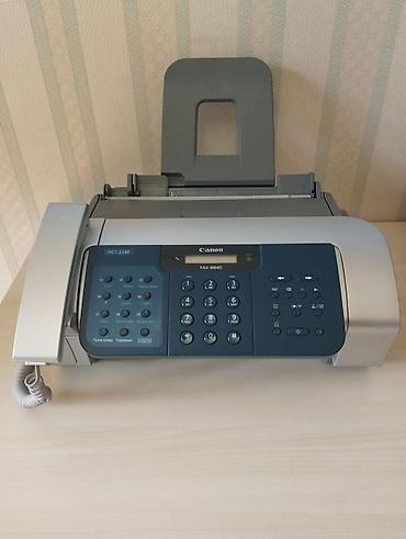 Ofis avadanlığı: !Təcili satılır! Faks aparati Canon FAX-B820 Əla vəziyyətdədir, çox az — 2