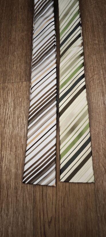 Галстуки, запонки: Галстуки мужские, новые. - Классические однотонные сатиновые — 13