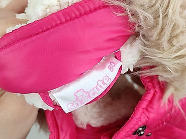 chabrowy sweter: Kurtka, So cute, 9-12 miesięcy, stan - Bardzo dobry — 5