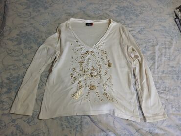 3XL (EU 46), Print, color - ivory