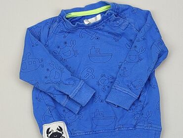 wzory sweterki dla dzieci na drutach: Bluza, 6-9 m, stan - Zadowalający