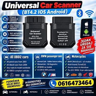 Auto dijagnostika: Univerzalni OBD2 Bluetooth 4.2 dijagnostički adapter – Car & — 18
