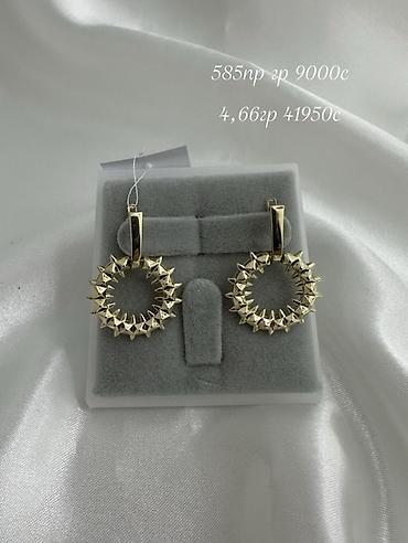 часы coros: Серьги, Проба 585, Без вставки, Женские, Новый — 1