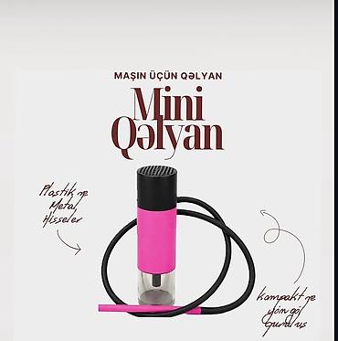 mini qelyan: Maşın üçün Mini Qəlyan - Avtomobil istifadə üçün nəzərdə tutulmuş — 1