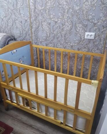 детские кравать: Детская односпальная кровать, Б/у, Для мальчика, С матрасом, Самовывоз