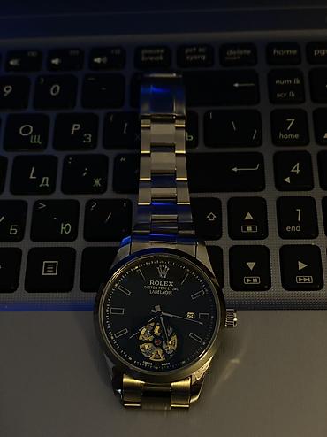 bakida saat: Yeni, Qol saatı, Rolex, rəng - Gümüşü — 2