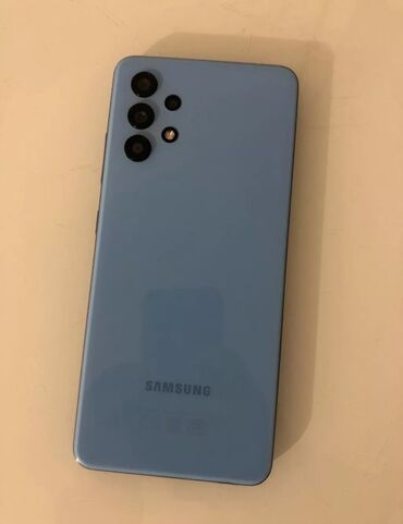 Samsung: Samsung Galaxy A32, 64 GB, rəng - Göy, Sensor, Barmaq izi, İki sim kartlı