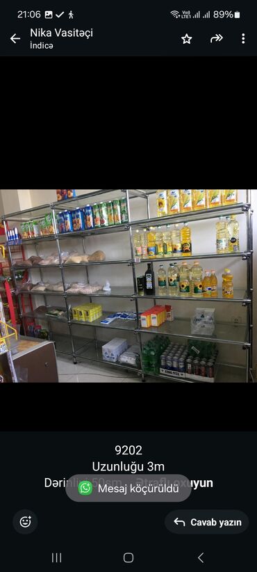 Qonaq otağı dəstləri: 9202 Uzunluğu 3m Dərinliyi 50sm Hündürlüyü 2 m20sm. Qiymət 200Azn