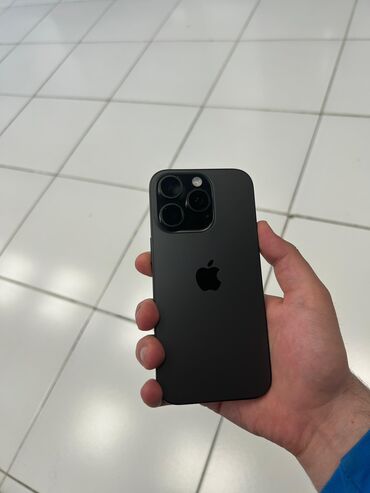 Apple iPhone: IPhone 16 Pro, 128 GB, Black Titanium, Face ID