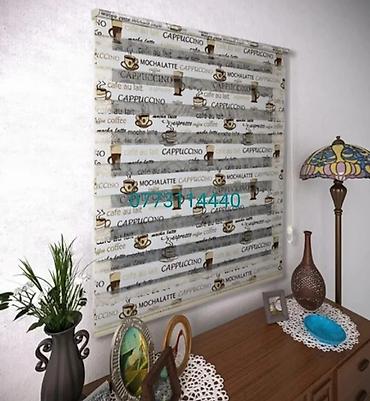 Jalüzlər: Məhsul: Zebra jalüz pərdələr Xüsusiyyətlər: - İkiqat qatlı zebra — 1