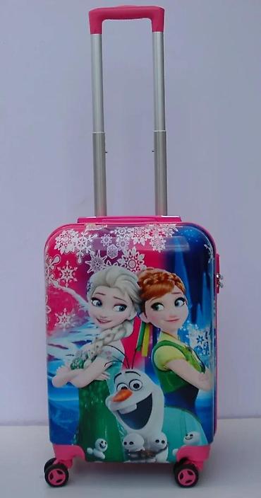 Rančevi, torbe i koferi: Dečji kofer na točkiće – Frozen motiv - Dizajn: Disney Frozen (Elsa — 3
