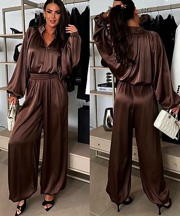 Prsluci: ✨️BIG SIZE MODEL ✨️ Satenski kompleti za punije dame Velicine: L XL — 4