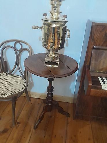 Mis qabdan hazırlanmış klassik samovar 5lt Xüsusiyyətlər: - lalafo.az -da Mis qabdan hazırlanmış klassik samovar 5lt Xüsusiyyətlər: -