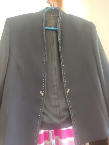 женские куртки лето: Кожаная куртка, 2XL (EU 44)