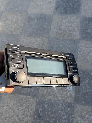 ana plata: Hyundai orijinal avtomobil maqnitofonu (fabrika head-unit) — 1