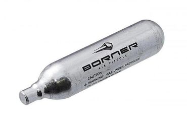 купить страйкбольный автомат калашникова бу: Продаю баллон Borner co2 для пневматики