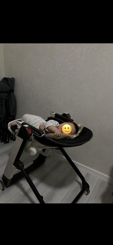 peg prego: Стульчик для кормления, Б/у, Peg perego, Трансформер, цвет - Белый — 2