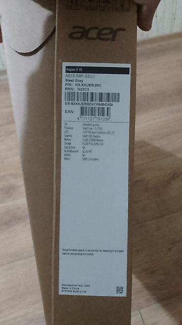 acer i3: Təcili satılır heç bir pırablemi yoxdur yeni alınıb . qiyməti — 1