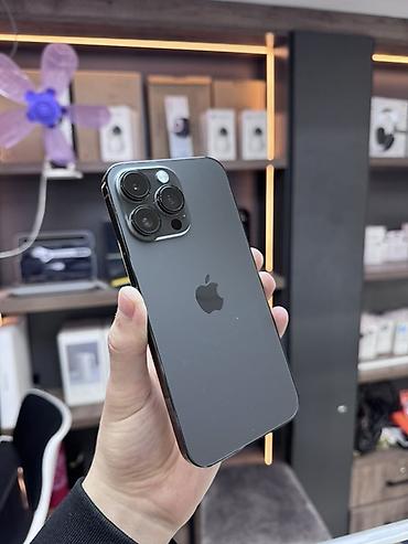 Apple iPhone: IPhone 14 Pro Max, Б/у, 512 ГБ, Jet Black, Защитное стекло, Чехол, В рассрочку, 100 % — 1