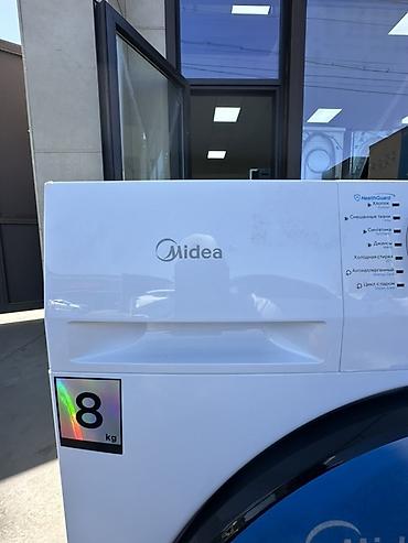 tab s 8: Стиральная машина Midea 8кг - Вместимость: 8 кг - Серия с технологией — 9