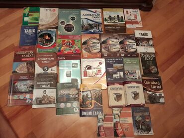 Digər məktəb dərslikləri: "Tarix" test topluları.Есть ещё разные учебники, тесты,атласы по всем — 26