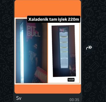 Kənd təssərüfatı avadanlığı: Mağaza/iaşə üçün soyuducu və dondurucu avadanlıqlar - Şüşə qapılı