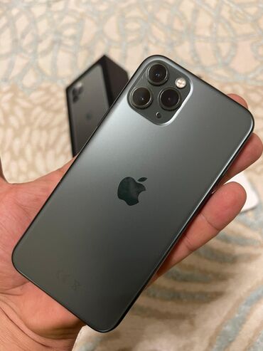 Apple iPhone: IPhone 11 Pro, 64 GB, Matte Midnight Green, Face ID — 3