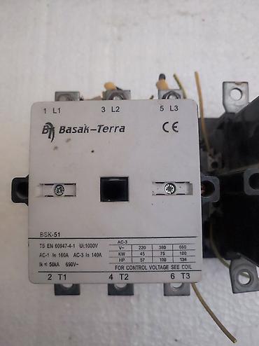 ka: Başak-Terra BSK-51 kontaktor (3 faz) Texniki xüsusiyyətlər: - Model — 2