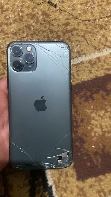 IPhone 11 Pro, цвет Midnight Green.64гб тртон бар фейс жок эран