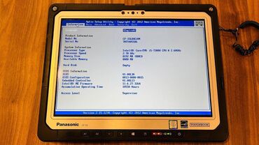 Digər noutbuklar və netbuklar: Panasonic cf-33 cенcоpный c lte sim 4g модеmom 🖥- 12.5" 2160х1440 2k — 2