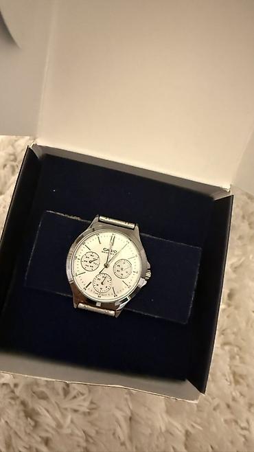 Наручные часы: Casio qadin qol saatı - Korpus və qayış: paslanmayan polad, gümüşü — 2