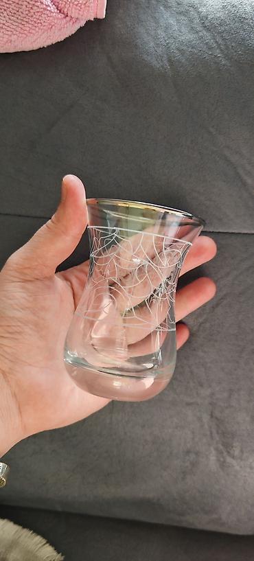 cay servizi: Çay dəsti, rəng - Ağ, Şüşə — 2