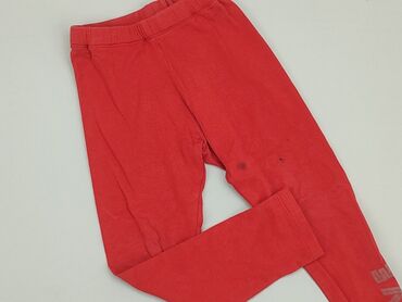 czerwony kombinezon mango: Leggings for kids, Lupilu, 3-4 years, 98/104, condition - Fair