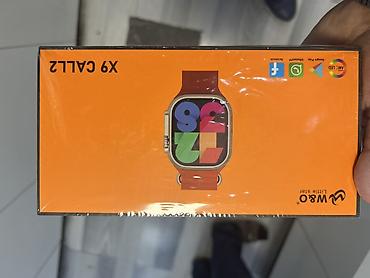 amoled: W&O 9X Call2 ağıllı saat - Nömrə dəstəkliyir - W-Fi dəstəkliyir - — 1