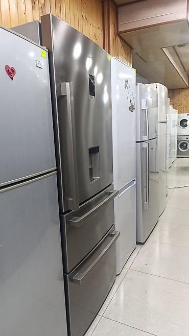 Mətbəx texnikası: Beko fransız tipli qapılı soyuducu - Rəng: paslanmayan polad (inox) — 1