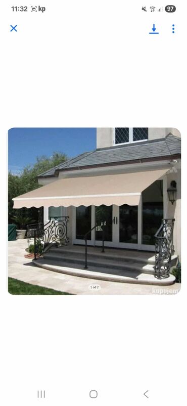 Green Bay Tenda 350x250cm Bež Vodootporna 26500din Vodootporna Tenda