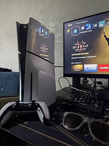 💯 PlayStation 5 slim в очень хорошем состоянии 🕹️ Память: 1000гб