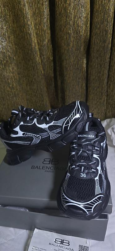 ket ayaqqabilar: Balenciaga, Размер: 37, цвет - Черный, Новый — 7