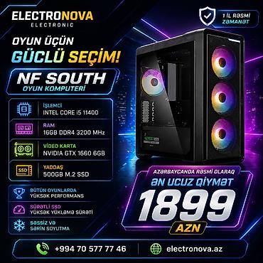 gtx 1660: 🚀 Güc və performans bir arada! NF SOUTH oyun kompüteri ilə bütün — 1