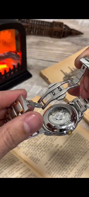 Qol saatları: Yeni, Qol saatı, Orient, rəng - Göy — 10