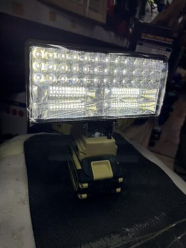 Аккумуляторный светодиодный прожектор 21 В - Яркий LED-прожектор на