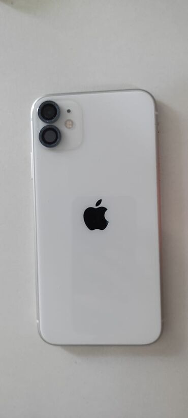 Apple iPhone: IPhone 11, 128 GB, White Titanium, Face ID, Sənədlərlə