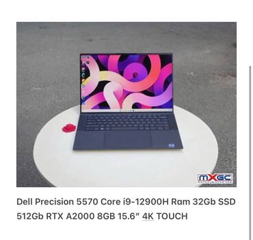 islenmis notebook: İşlənmiş Dell Precision, 15.6 ", Intel Core i9, 1 TB, Ünvandan götürmə, Ödənişli çatdırılma, Rayonlara çatdırılma