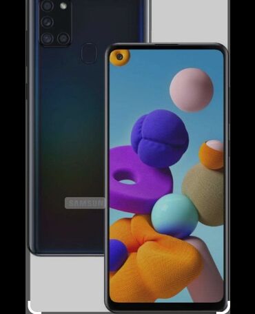 samsung tab 3: Samsung Galaxy A21S, 32 ГБ, цвет - Черный, Сенсорный, Отпечаток пальца, Две SIM карты