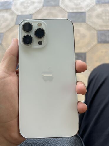 купить iphone 13 pro: IPhone 13 Pro Max, Колдонулган, 256 ГБ, Ак, Коргоочу айнек, Каптама, 92 %