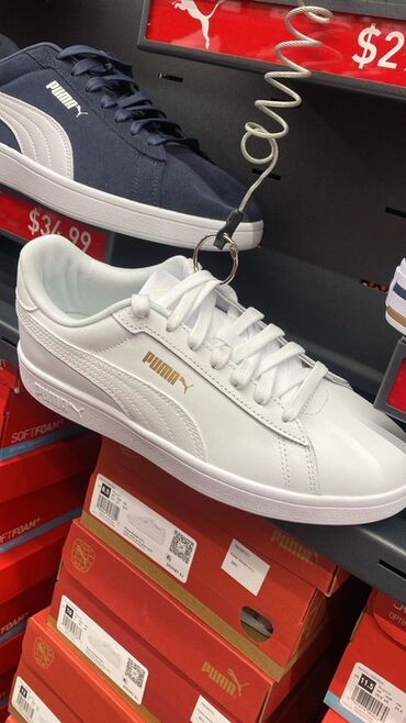 фирменная обувь из италии: Эркектердин кроссовкасы, 42.5, Puma, Жаңы, түсү - Ак