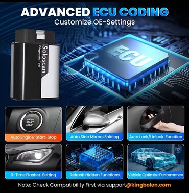 Alati za automobile: Novo - KINGBOLEN SOLOSCAN OBD2 Bluetooth 20+ Reseta + Kabel Novo - — 11