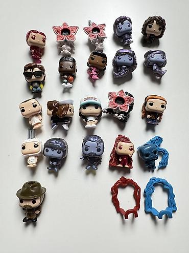 фанко поп: Мини-фигурки/брелоки в стиле Funko из вселенной «Stranger Things» — 1